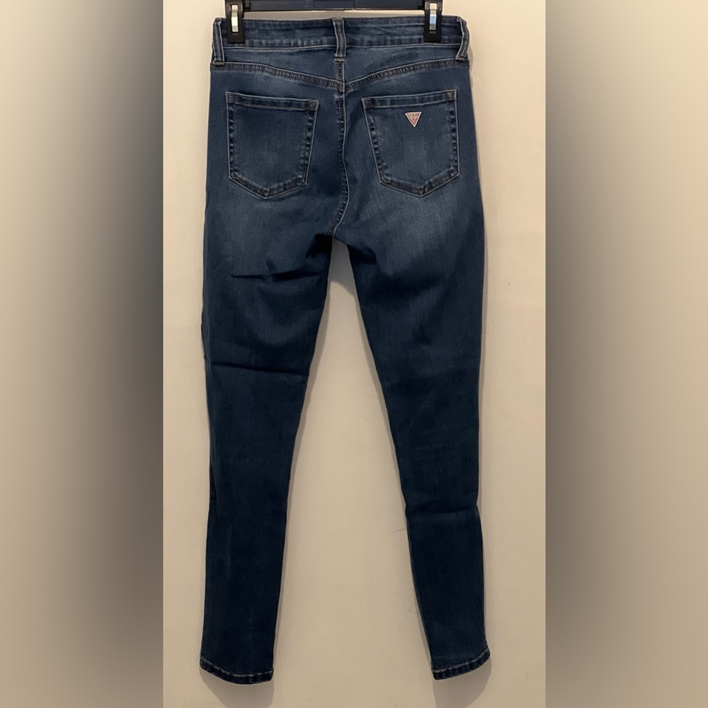Guess Jaden sculpt mid rise skinny stretch jeans sz 27 like new!